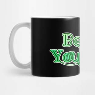 Beleaf In Yourself Botanical Design Mug